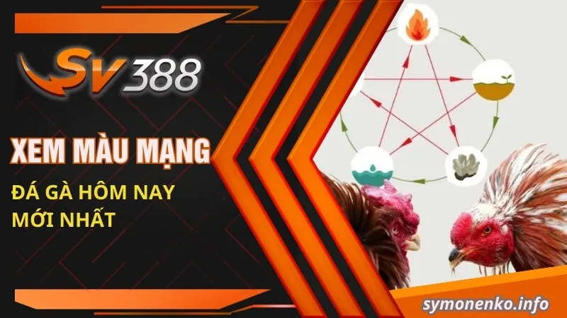 Xem màu mạng đá gà hôm nay mới nhất 