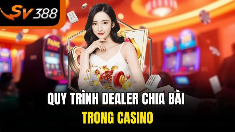 Quy trình dealer chia bài trong casino